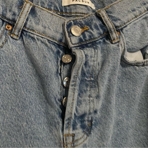 Pacsun Acid Wash Straight Leg Jeans - Picture 2 of 4
